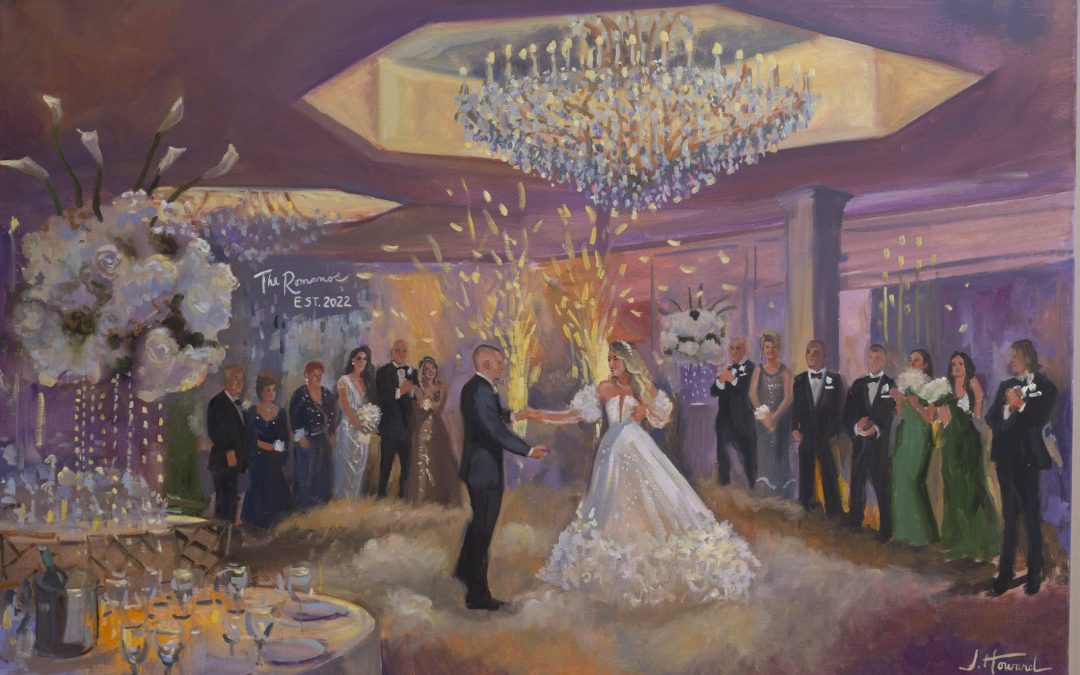 Capturing Love on Canvas: The Benefits Of Having a Plein Air Painter at Your Wedding
